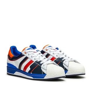 adidas Superstar 'Starting Five' (Weiß / Blau / Rot)