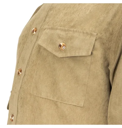 Han Kjobenhavn Army Shirt (Braun)