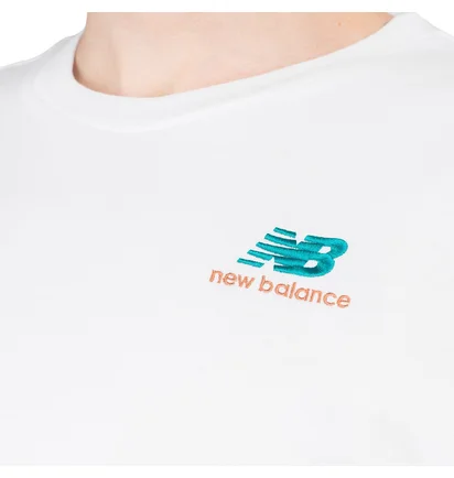 New Balance Essentials Embroidered T-Shirt (Weiß)