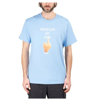Pleasures Message T-Shirt (Blau)