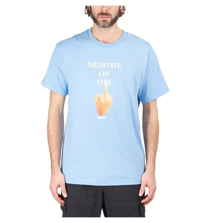 Pleasures Message T-Shirt (Blau)
