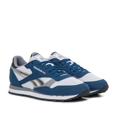 Reebok Classic Leather (Blau / Silber)