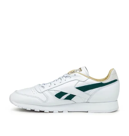 Reebok Classic Leather (Weiß / Grün / Gold)