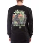 Stüssy One World L/S (Schwarz)