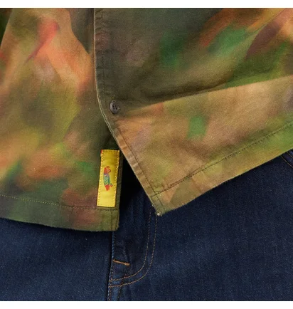 Vans Vault x Dobale “Forever Sunny in Ikoyi” Camo Shirt (Multi)