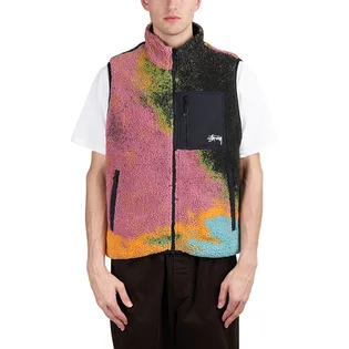 Stüssy Jacquard Dye Sherpa Vest (Multi)