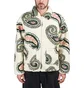Obey Paisley Sherpa Jacket (Beige / Multi)