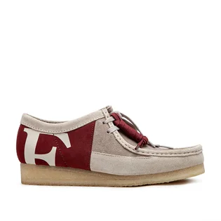 Clarks x Franck Pellegrino Wallabee Combi (Rot)