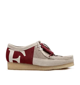 Clarks x Franck Pellegrino Wallabee Combi (Rot)