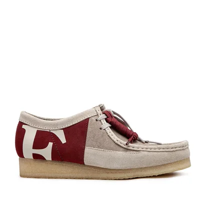 Clarks x Franck Pellegrino Wallabee Combi (Rot)