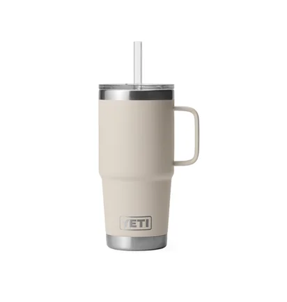 Yeti Rambler Straw Mug V2 25oz (Beige)