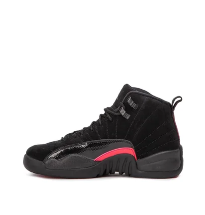 Air Jordan 12 Retro GS (Schwarz / Pink)