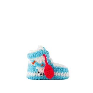 Baby Sneakers Off White UNC (Blau / Weiss)