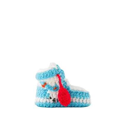 Baby Sneakers Off White UNC (Blau / Weiss)