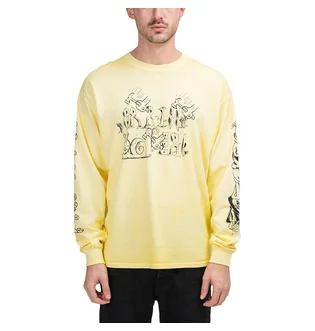 Brain Dead Leon's Girls Longsleeve (Gelb)