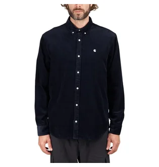 Carhartt WIP L/S Madison Cord Shirt (Blau)