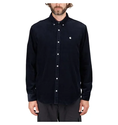 Carhartt WIP L/S Madison Cord Shirt (Blau)