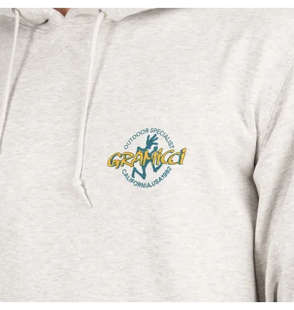 Gramicci Running Man Hooded Sweatshirt (Grau)
