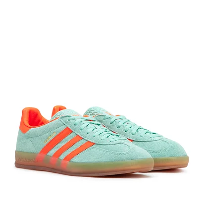 adidas Wmns Gazelle Indoor (Türkis / Orange)