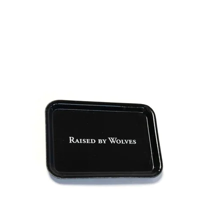 Raised By Wolves Rolling Tray (Schwarz)
