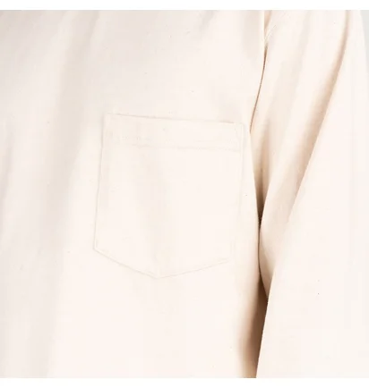 Snow Peak Recycled Cotton Long Sleeve T-Shirt (Beige)