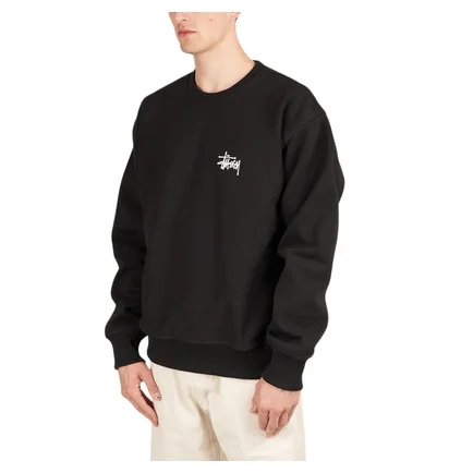 Stüssy Basic Stüssy Crew (Schwarz)