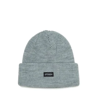 Stüssy Small Patch Watchcap Beanie (Grau)