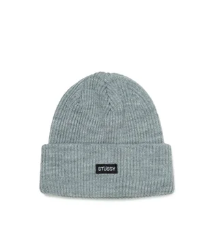 Stüssy Small Patch Watchcap Beanie (Grau)