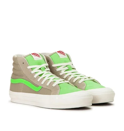 Vans Vault OG Style 138 LX (Beige / Neongrün)