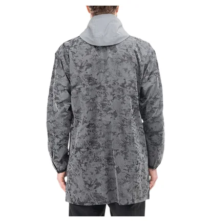 adidas Y-3 CH1 Distressed Reflective Jacket (Grau / Schwarz)