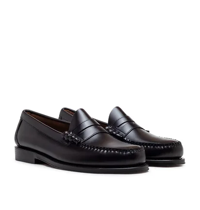 G.H.Bass Weejun Heritage Larson Moc Penny (Dunkelbraun)