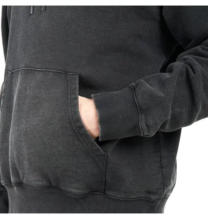 Carhartt WIP Hooded Mosby Script Sweatshirt (Schwarz)