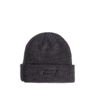 Chrystie NYC Classic Logo Beanie (Dunkelgrau)