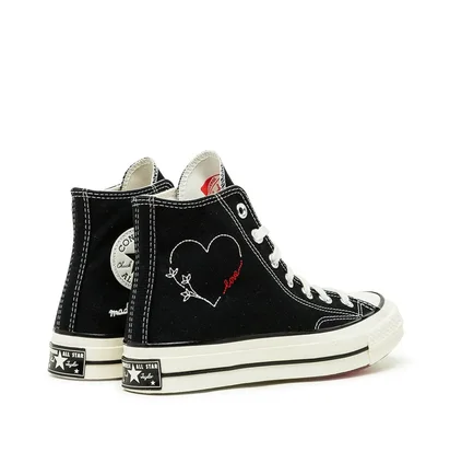 Converse Chuck 70 Hi 'Valentine´s Day' (Schwarz / Weiß)