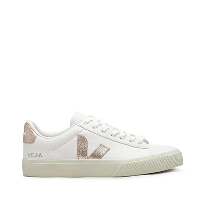 Veja WMNS Campo Chromefree Leather (Weiß / Bronze)