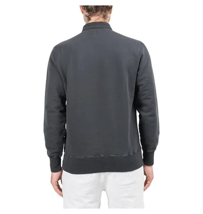 Aimé Leon Dore Pigment-Dyed Kanga Rugby Sweatshirt (Schwarz)