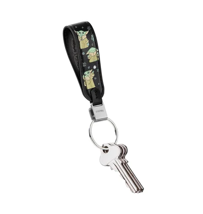 Orbitkey Loop Keychain Star Wars™ Grogu™ (Schwarz)