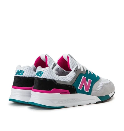New Balance CM997 HZH (Grau / Türkis / Pink)