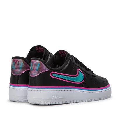 Nike Air Force 1 '07 LV8 ''South Beach'' (Schwarz)