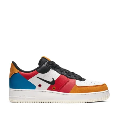 Nike Air Force 1 '07 Premium (Braun / Rot / Weiß)