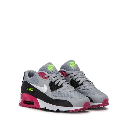 Nike Air Max 90 Mesh GS (Grau / Pink)