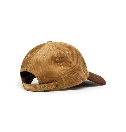 Pleasures Old E Corduroy Polo Cap (Braun)