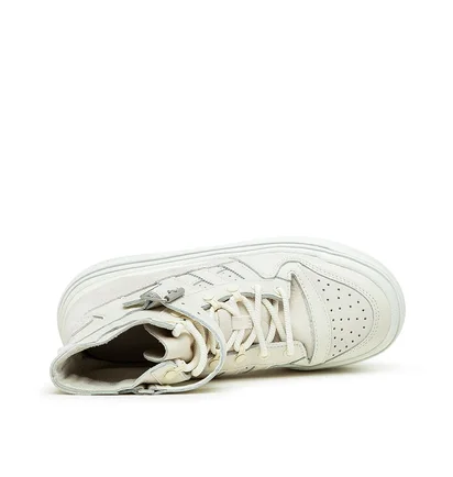 adidas Triple Plattforum Hi (Weiß/Creme)