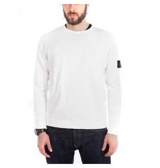 Stone Island Knitwear Crewneck (Weiß)