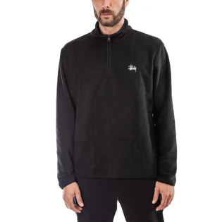Stüssy Polar Fleece Half Zip (Schwarz)