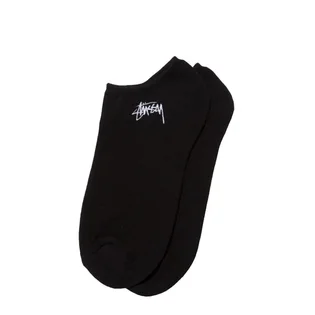 Stüssy Small Stock No Show Socks (Schwarz)