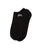 Stüssy Small Stock No Show Socks (Schwarz)