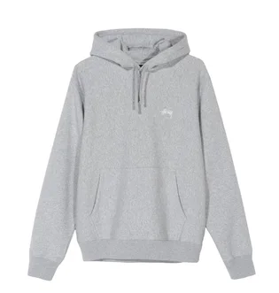 Stüssy Stock Logo Hoodie (Grau)