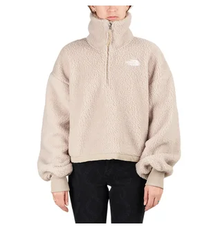 The North Face Platte Sherpa 1/4 Zip (Creme)