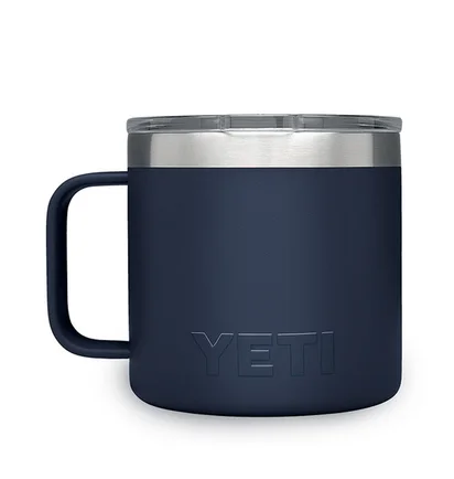Yeti Rambler 14oz (414ml) Tasse (Navy)